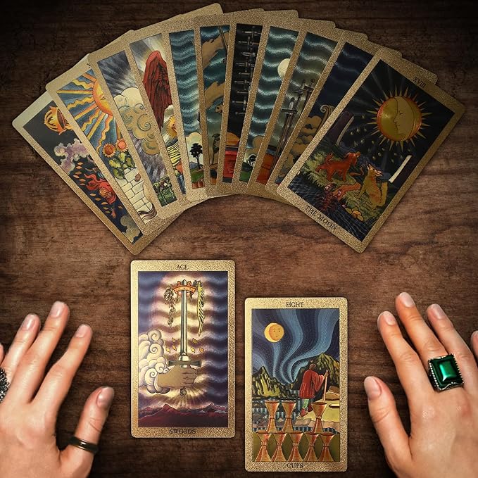 Golden Tarot: 78-Card RWS Style Deck