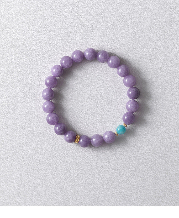 Amethyst Beaded Bracelet