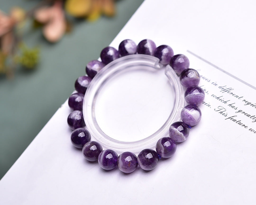 Amethyst Solo Loop Bracelet